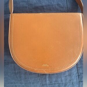 A.P.C. Crossbody leather purse
